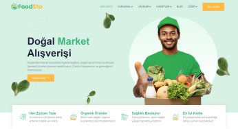 Organic Product Web Design