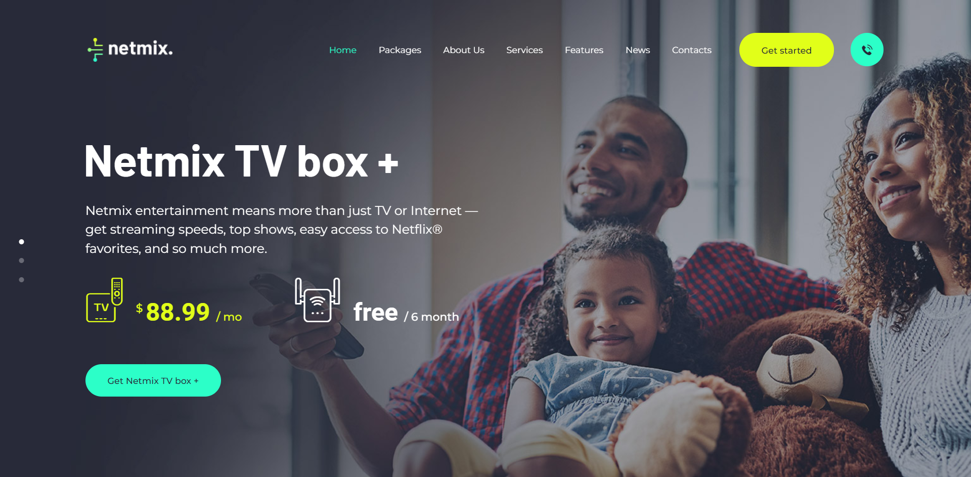 We offer bold and fully customized websites designed specifically for your IPTV Site Web Design brand.