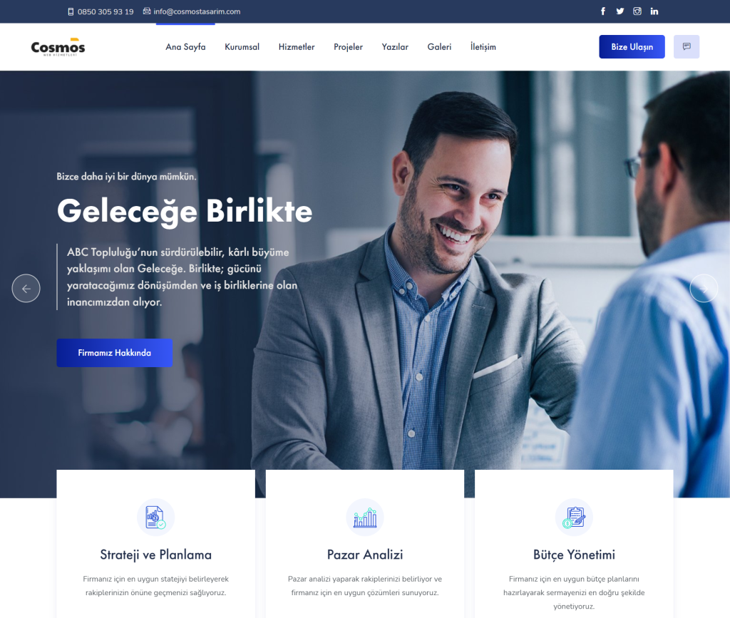 Corporate Company Web Design