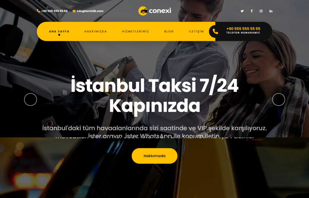 Taxi Rank Web Design