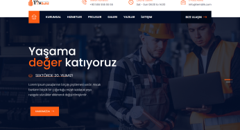 Construction Company Web Design